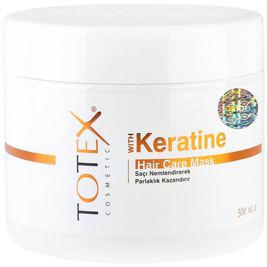 Totex Keratine Hair Care Mask, Odżywcza Maska Do Włosów Z Keratyną, 500ml Totex