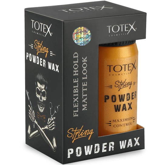 Totex Powder Styling Wax, Stylizujący, Matowy Wosk Do Włosów W Proszku, 20g Totex