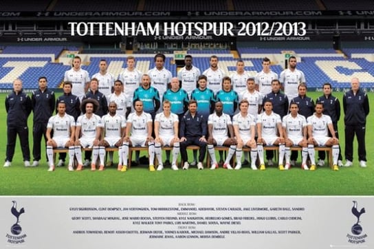 Tottenham Hotspur Team Photo 12/13 - plakat 91,5x61 cm Tottenham Hotspur FC