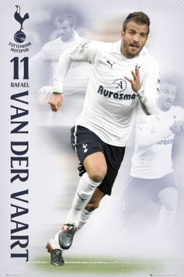 Tottenham Hotspurs Van Der Vaart 11/12 - plakat 61x91,5 cm Tottenham Hotspur FC