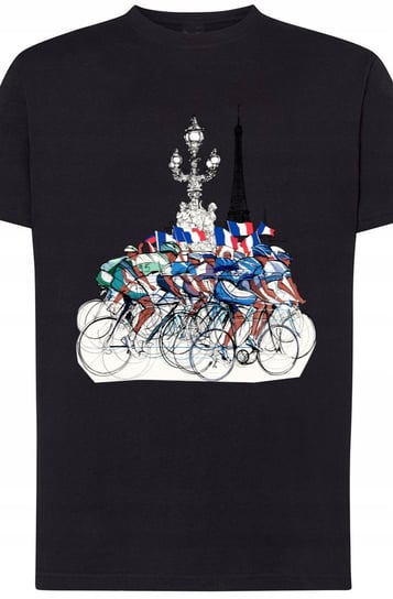 Tour De France Paryż T-Shirt Kolarstwo r.3XL Inna marka