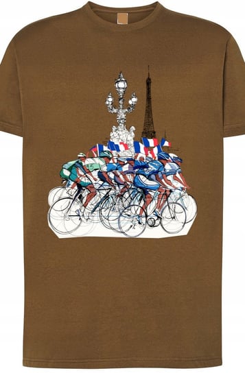 Tour De France Paryż T-Shirt Kolarstwo r.L Inna marka