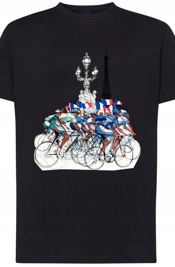 Tour De France Paryż T-Shirt Kolarstwo r.XS Inna marka
