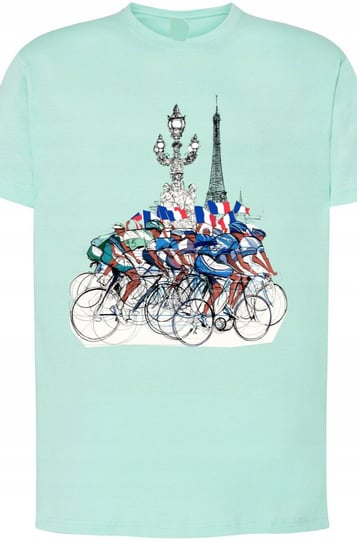 Tour De France Paryż T-Shirt Kolarstwo r.XS Inna marka