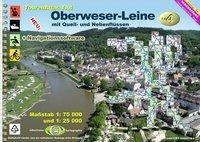 TourenAtlas 04. Oberweser-Leine Wasserwandern 1 : 75 000 Jubermann Erhard