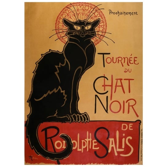 Tournée Du Chat Noir - Alexandre Steinlen 80x110 Legendarte