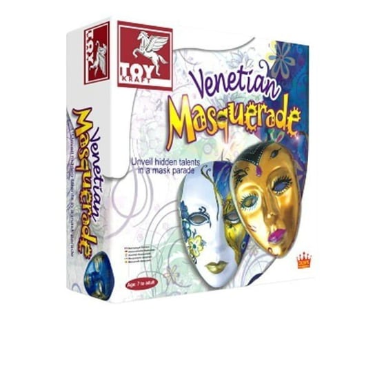 Toy Kraft, zestaw kreatywny Maski weneckie Toy Kraft