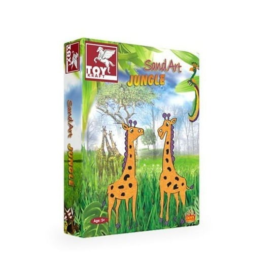 Toy Kraft, zestaw kreatywny Obrazki piaskowe Dżungla Toy Kraft