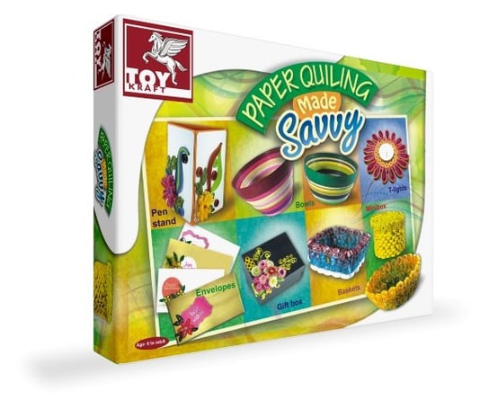 Toy Kraft, zestaw kreatywny Quilling rozmaite pomysły Toy Kraft