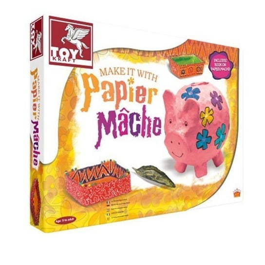 Toy Kraft, zestaw kreatywny Technika Papier Mache Toy Kraft