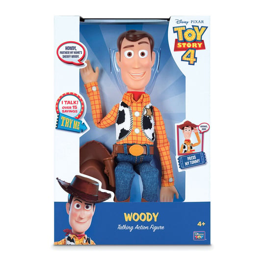 Toy Story 4, figurka Mówiący Szeryf Chudy THINKWAY TOYS