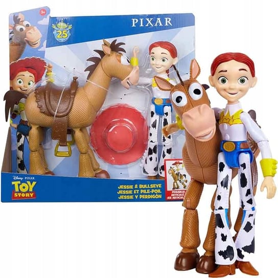 Toy Story, figurki Jessie i Mustang, zestaw Mattel