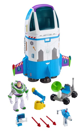 Toy Story, statek kosmiczny, zestaw Mattel