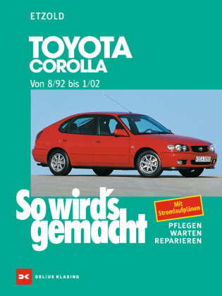 Toyota Corolla 8/92 bis 1/02 Delius Klasing