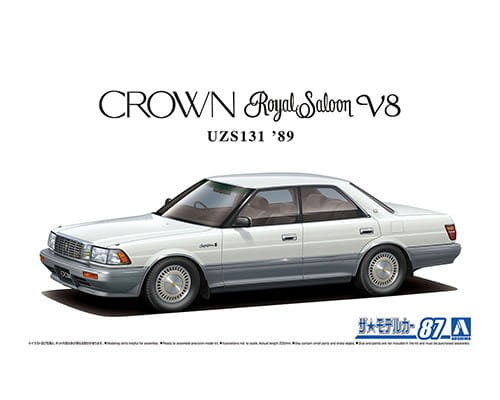 Toyota Crown RoyalSaloon UZS131 '89 1:24 Aoshima 061718 Inny producent