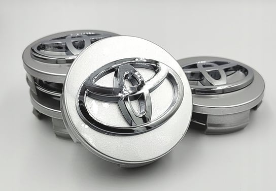 TOYOTA DEKIELKI na felgi zaślepki alufelg TOYOTA KAPSLE kołpaczki 62mm 4szt Inna marka