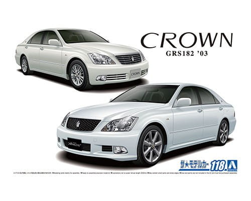 Toyota GRS182 CROWN RoyalSaloon G/ATHLETE G '03 1:24 Aoshima 057933 Inny producent