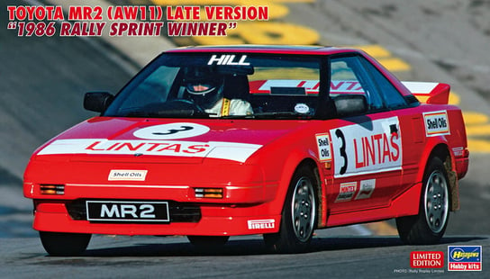 Toyota Mr2 (Aw11) (Late, 1986 Rally Sprint Winner) 1:24 Hasegawa 20638 HASEGAWA
