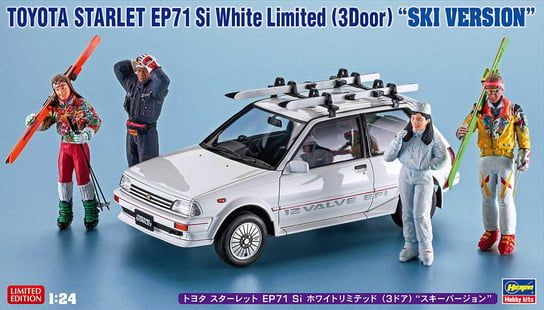Toyota Starlet EP71 Si White Limited 1:24 Hasegawa 20610 HASEGAWA