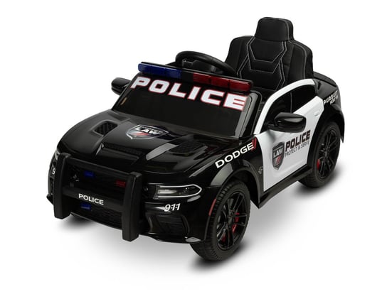 Toyz, Pojazd na akumulator, Dodge Charger Policja, Czarny Toyz