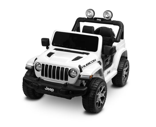 Toyz, Pojazd na akumulator, Jeep Rubicon, Biały Toyz