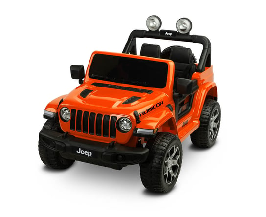 Toyz, Pojazd na akumulator, Jeep Rubicon, Pomarańczowy Toyz