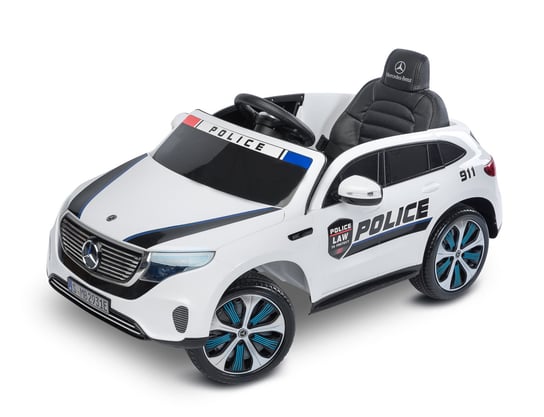 Toyz, pojazd na akumulator Mercedes Benz EQC Policja, white Toyz