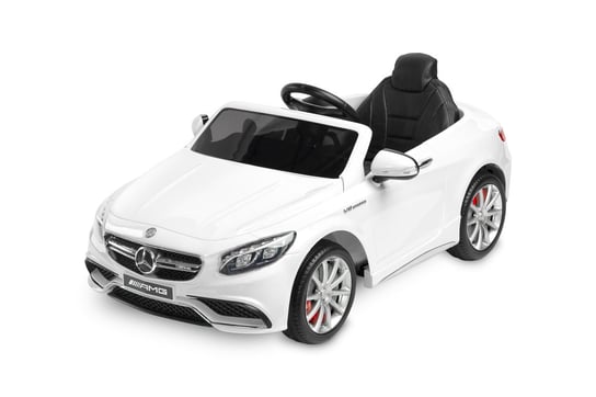Toyz, pojazd na akumulator Mercedes S63 AMG, biały Toyz