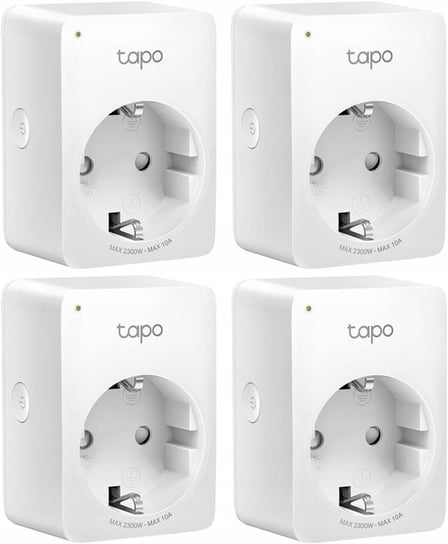 Tp-Link Tapo P100 Gniazdko Smart Plug Wi-Fi 4 Szt TP-Link