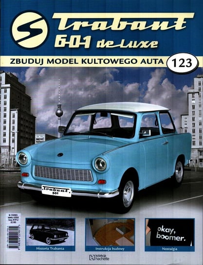 Trabant 601 De Luxe Zbuduj Model Kultowego Auta Nr 123 Hachette Polska Sp. z o.o.