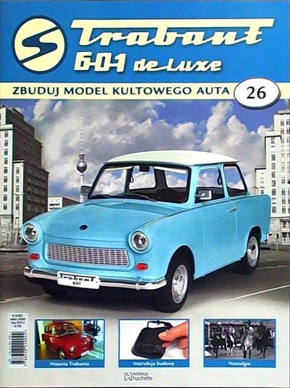 Trabant 601 De Luxe Zbuduj Model Kultowego Auta Nr 26 Hachette Polska Sp. z o.o.