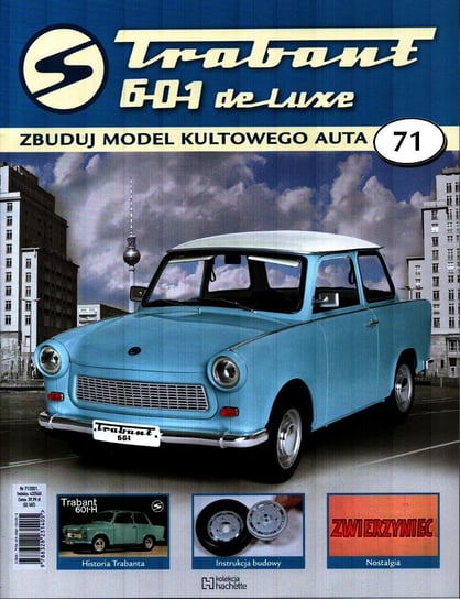 Trabant 601 De Luxe Zbuduj Model Kultowego Auta Nr 71 Hachette Polska Sp. z o.o.
