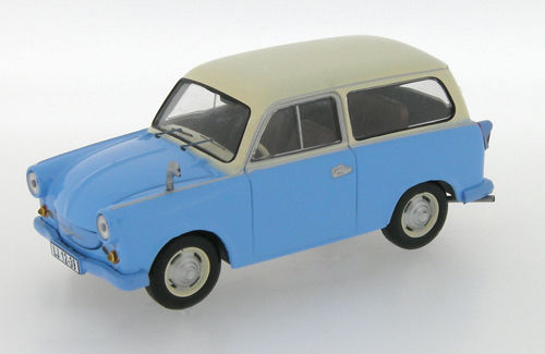 Trabant P50 kombi Germany blue/beige, model Trabant