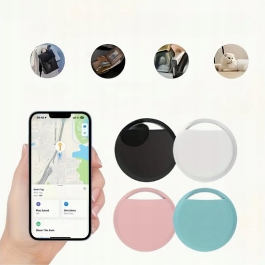 Tracker Magnetyczne Śledzenie Pojazdów Wielofunkcyjny Gps Mini Lokalizator Inna marka