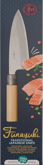 Tradycyjny Nóż Japoński Funayuki Do Krojenia Ryb 1 Szt. (250 G) – Terrasana Inna marka