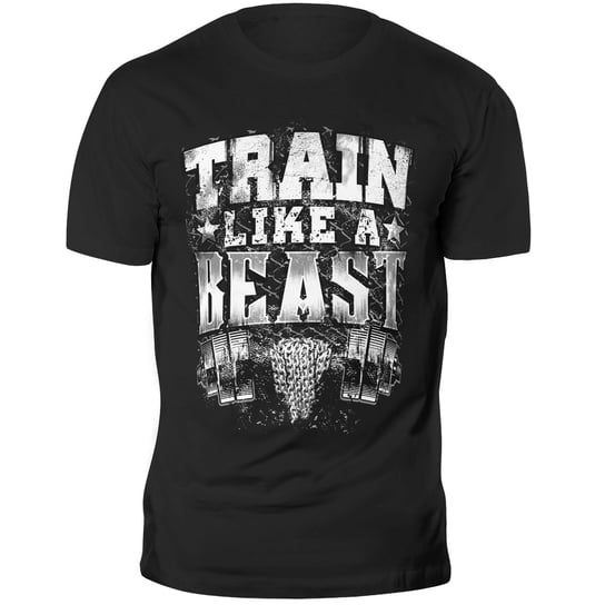 Train Like a Beast Koszulka Na Siłownię Trening GILDAN