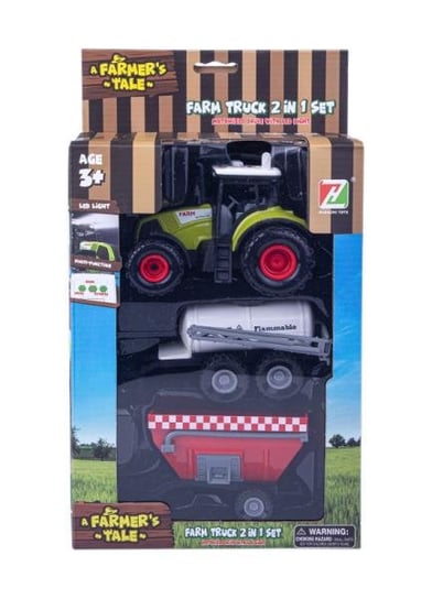 Traktor + 2 przyczepy 1003754 Inna marka