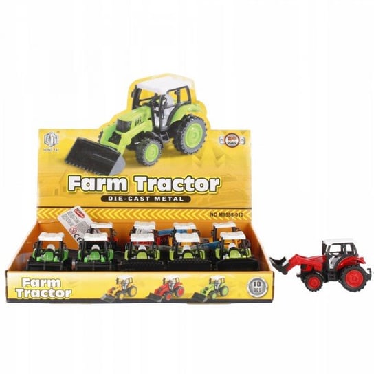 Traktor + akcesoria 12 cm Euro Trade