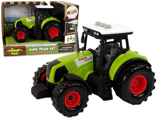 Traktor dla Dzieci Autko Farma Zielony Import LEANToys Inna marka