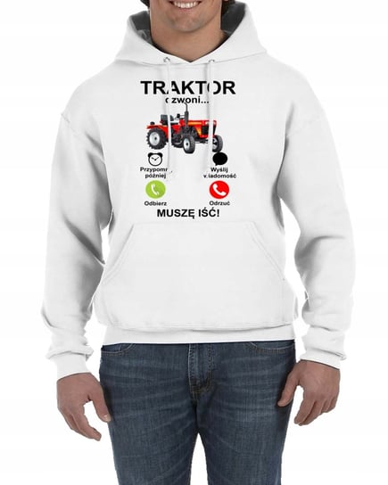 Traktor Dzwoni Bluza Dla Rolnika Xxl 3104 Inna marka