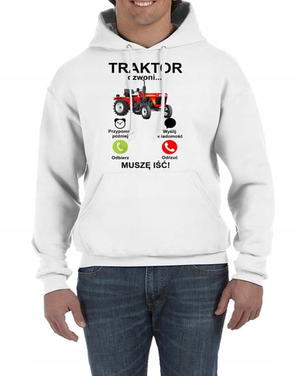 Traktor Dzwoni Muszę Iść Bluza Dla Rolnika S 3104 Inna marka