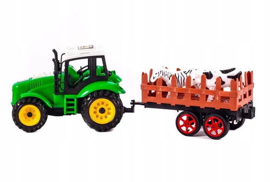 Traktor Farmera Przyczepa Zwierzęta Różne Kolory Midex