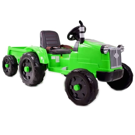 Traktor Na Akumulator Z Przyczepą , Pilotem, Miękkie Siedzenie, Pasy/Ch9959 SUPER-TOYS