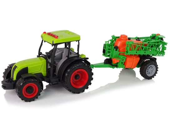Traktor Na Baterie Zielony Opr Lean Toys