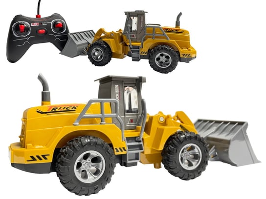 Traktor Spychacz Zdalnie Sterowany R/C Ciągnik Rolnik Farma Toys