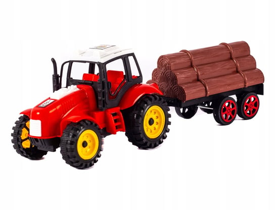 Traktor Z Drewnem Przyczepa Rolnicza Różne Kolory Midex