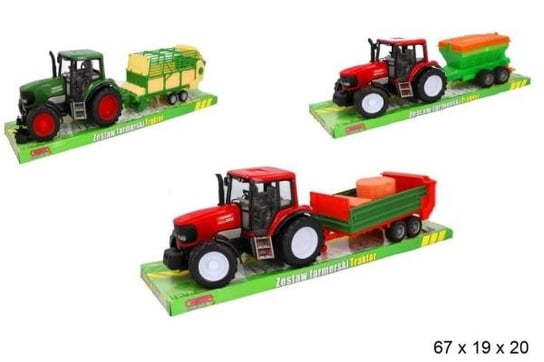 Traktor z maszyną rolniczą GAZELO cena za 1 szt Gazelo