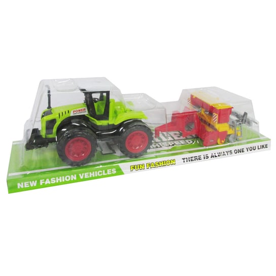 Traktor Z Maszyną Rolniczą Zabawka Dla Dzieci Trifox