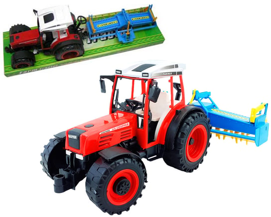 Traktor Z Maszyną Rolniczą Zabawka Dla Dzieci Trifox
