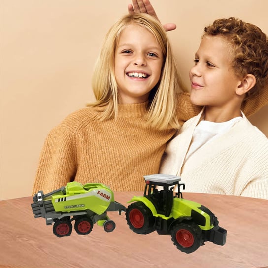 Traktor z Napędem Pojazd z Przyczepą Maszyny Rolnicze Adar